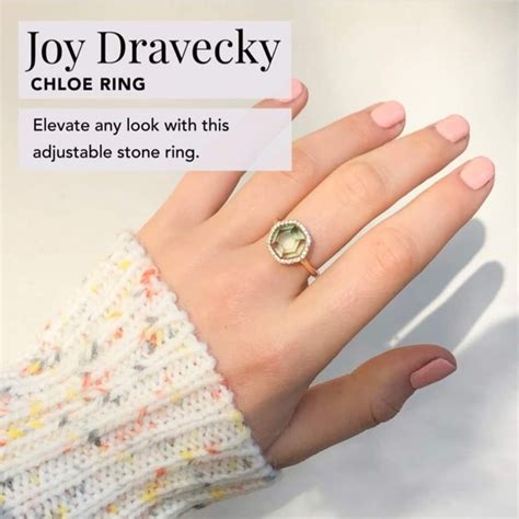 chloe bag ring|joy dravecky chloe ring.